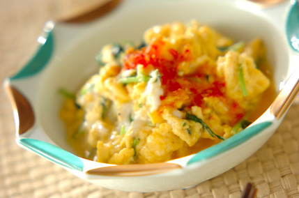 ふわふわエスニック風卵炒め
