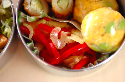 パプリカのサッパリサラダ