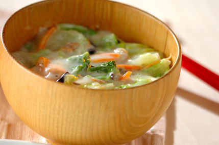 白菜のあったかクリーム煮