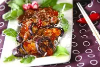 ナスのピリ辛炒め