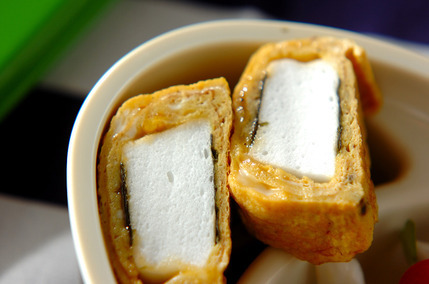 ハンペンの卵焼き