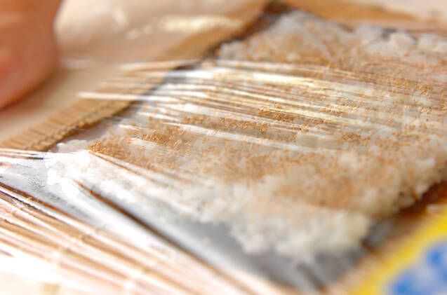 インゲンのうらのり巻きの作り方の手順2