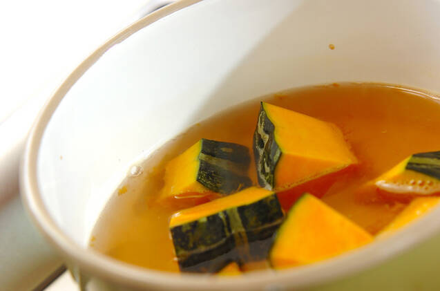 カボチャとキャベツのサッパリ煮の作り方の手順2