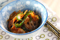 レンコンのオイスター炒め