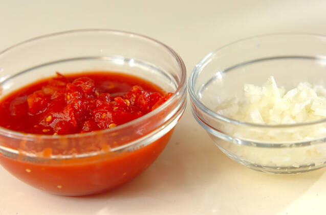 トマトクラムチャウダーの作り方の手順1