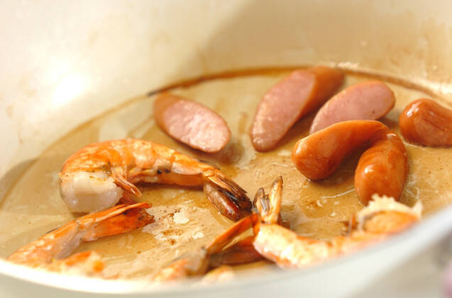 フライパンで簡単！パエリア お家で気軽に作れる by西川 綾さんの作り方の手順6