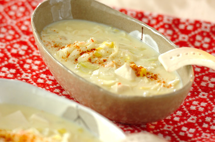 カニ入りコーンスープ