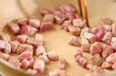 豚肉と小松菜のレタス包みの作り方1