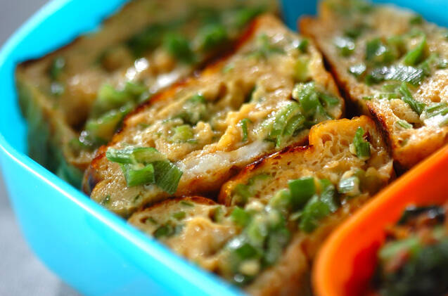 ネギ入り卵焼き