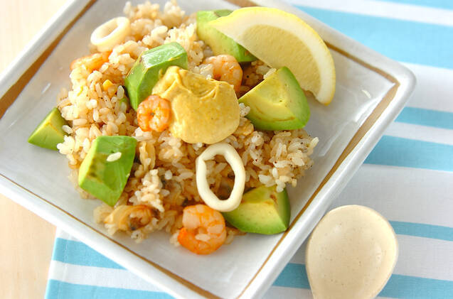 シーフードチャーハン