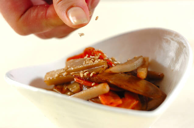 根菜のきんぴらの作り方の手順5