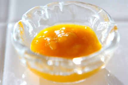 カボチャのペースト