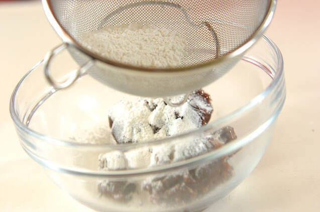 ドライフルーツ蒸しようかんの作り方の手順5