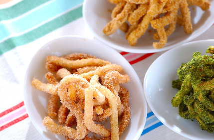 揚げうどんのおやつ