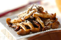 キノコのバルサミコ酢炒め