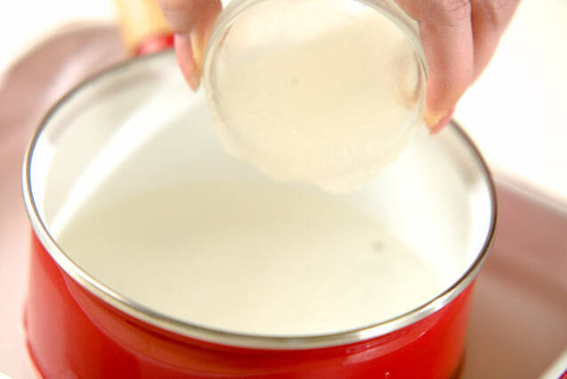 レモンソーダーゼリーの作り方の手順3