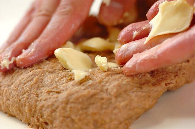 黒糖クランベリーブレッドの作り方の手順6