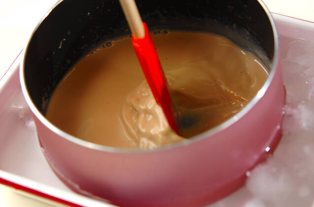 紅茶プリンの作り方の手順4