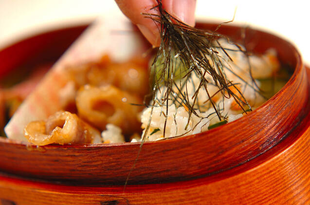 鮭ちらし寿司の作り方の手順3