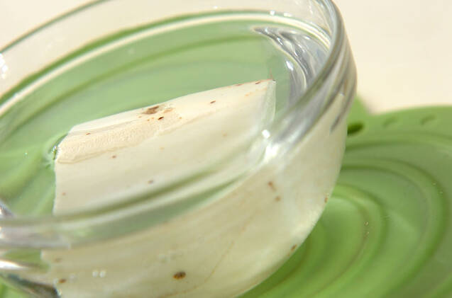 たたき長芋ののり和えの作り方の手順1