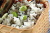 ヒジキ枝豆ご飯の作り方の手順
