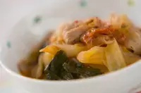 豚白菜のキムチ煮