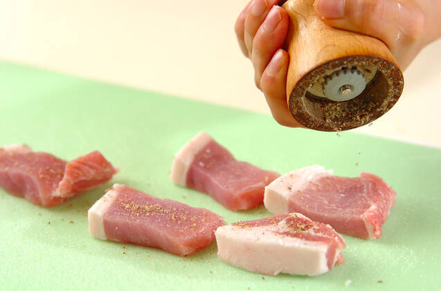 いろいろ串揚げオーロラソース添えの作り方の手順1