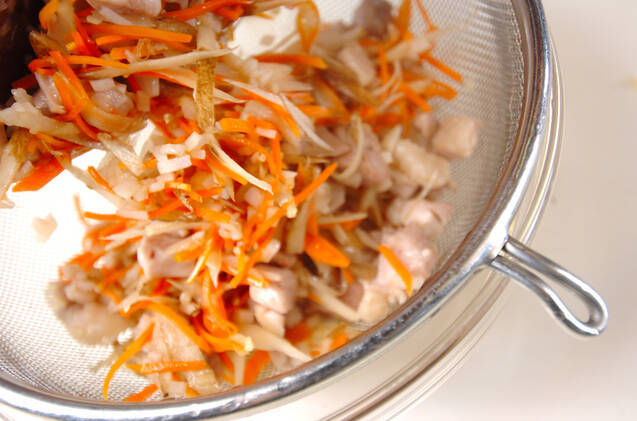 鶏ご飯の作り方の手順9