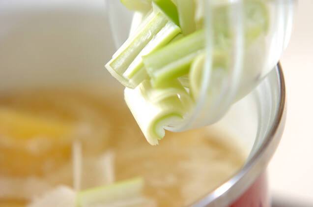 サツマイモのミルクスープの作り方の手順4