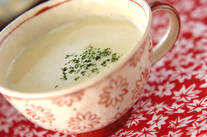 サツマイモのミルクスープ