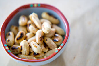 ピーナッツのバター炒め