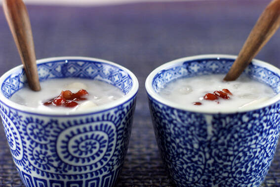 ココナッツ汁粉