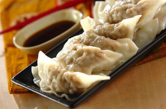 レンコンの水餃子