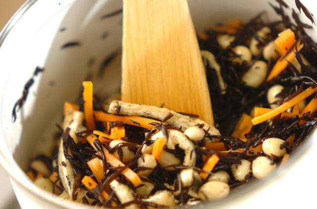 ヒジキと大豆の煮物の作り方の手順5