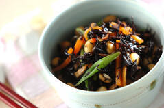 ヒジキと大豆の煮物