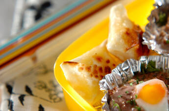 チーズの包み焼き