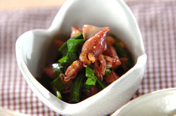 ホタルイカの酢みそ和え