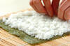 新ワカメの巻き寿司の作り方の手順2