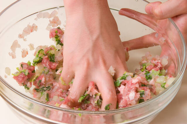 手づくり焼売の作り方の手順5