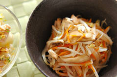 モヤシのヘルシー甘酢和え