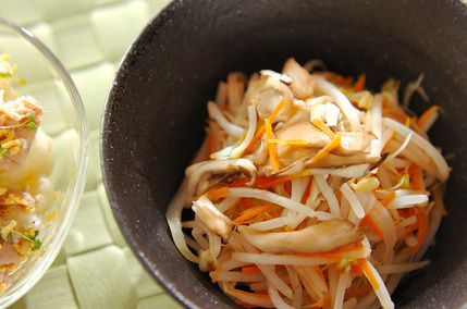 モヤシのヘルシー甘酢和え