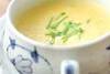 エノキのコーンスープの作り方の手順