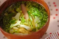 ミョウガのすまし汁