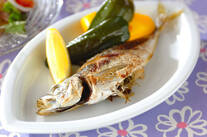 アジのハーブ焼き