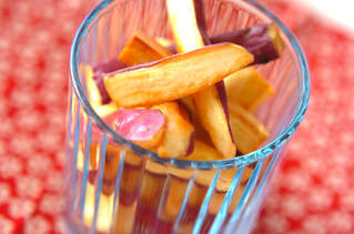 サツマイモのスティック