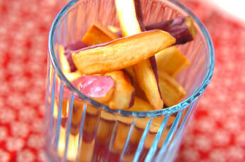 サツマイモのスティック