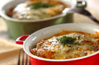 簡単！ポテトミートグラタン