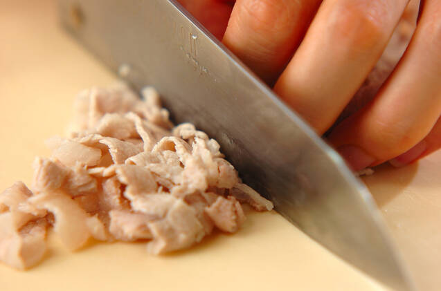 ヘルシー生春巻きの作り方の手順1