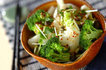 梨と白菜のサラダ