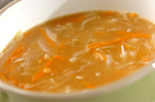 切干し大根入りみそ汁の作り方の手順5